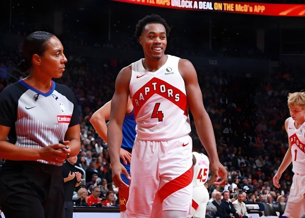 巴恩斯连续9场拿到最少1截球&1封盖，与卡特并列队史最长